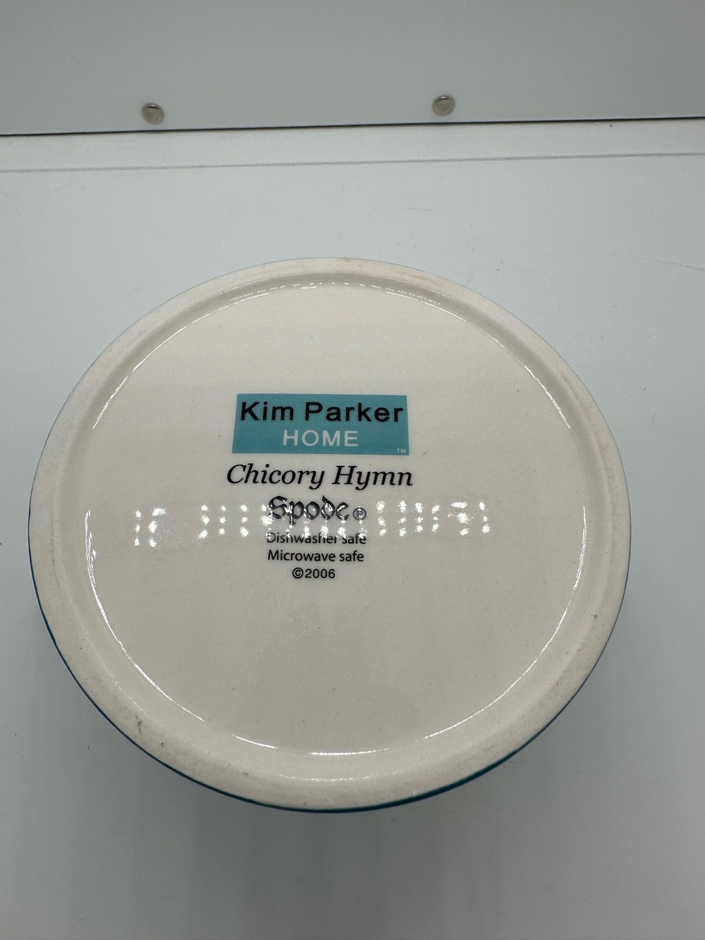 Kim Parker Home~ Chicory Hymn Spode ceramic Cream and Sugar Set - Picture 10 of 10